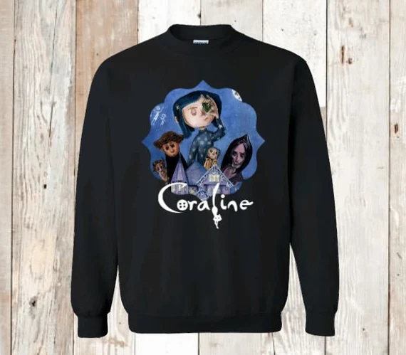 Coraline Hoodie Coraline Sweatshirt-Coraline Sweatshirts